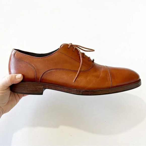 Cole Haan Grand OS Lace Up Oxfords Williams Men’s Size 11 Loafers British‎ Tan main image 13